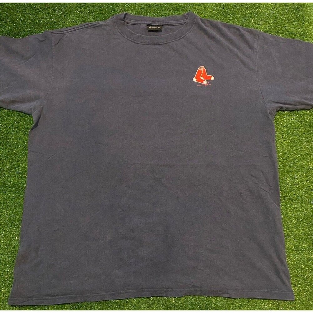 Vintage Boston Red Sox shirt mens extra large blue Y2K Retro David Ortiz RK